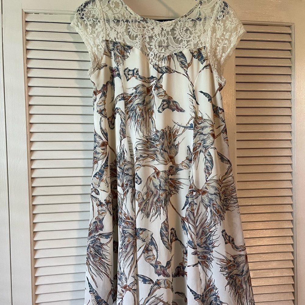 Lace Back Boutique Dress